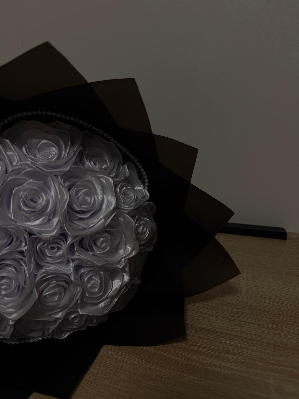 Bouquet Blanc & Perles