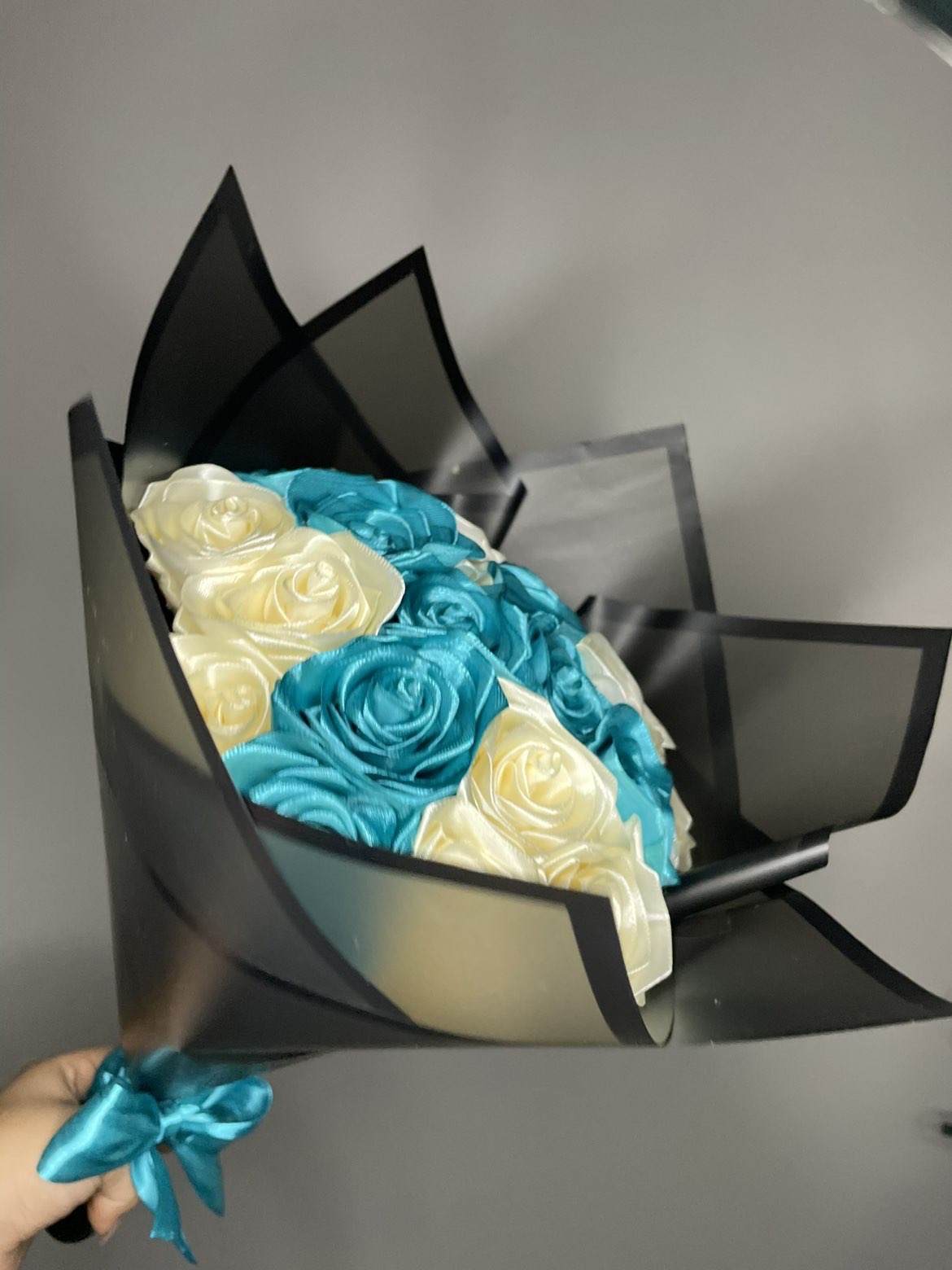 Bouquet Bleu et Blanc