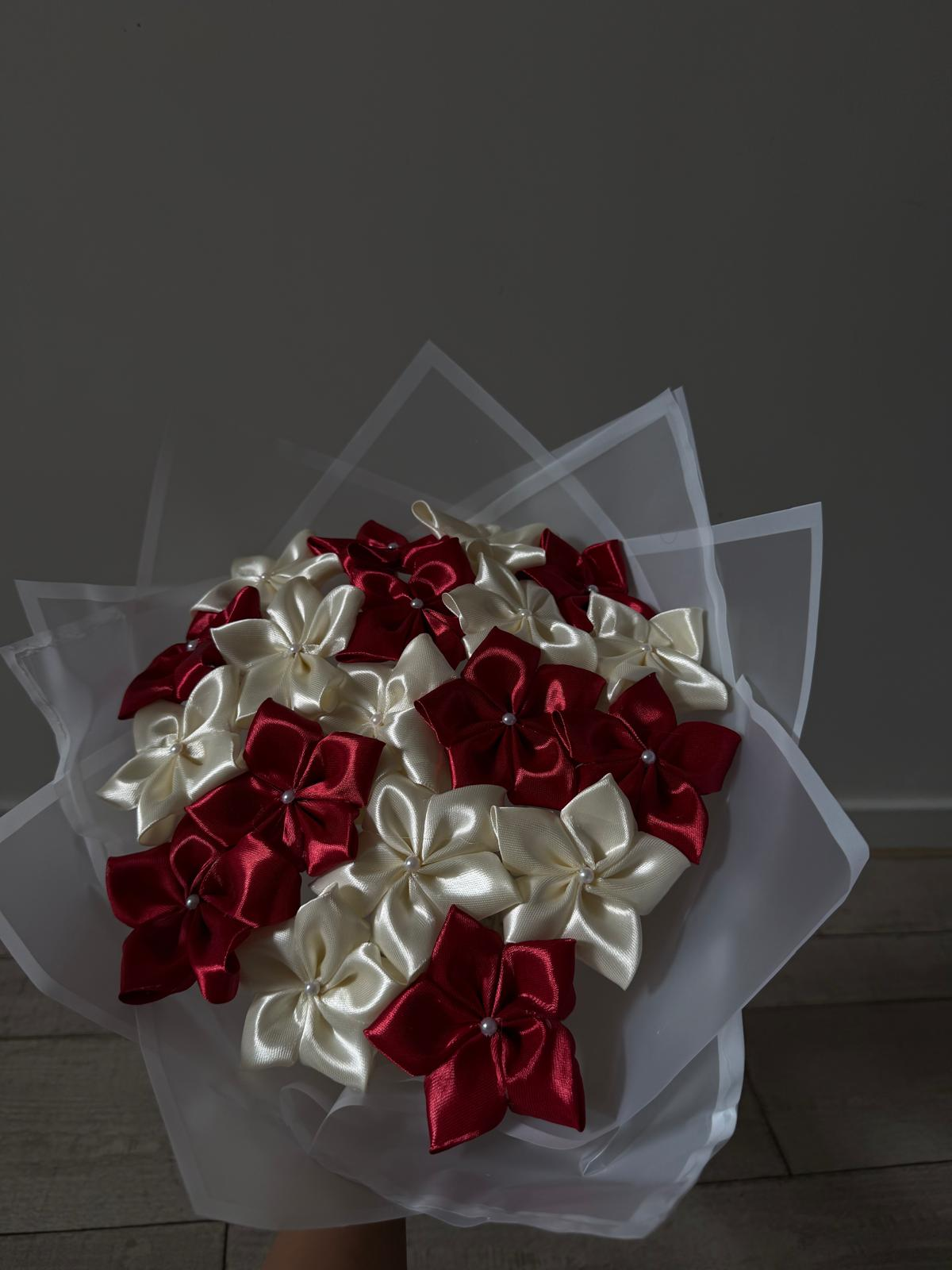 Bouquet Plumeria Rouge & Crème