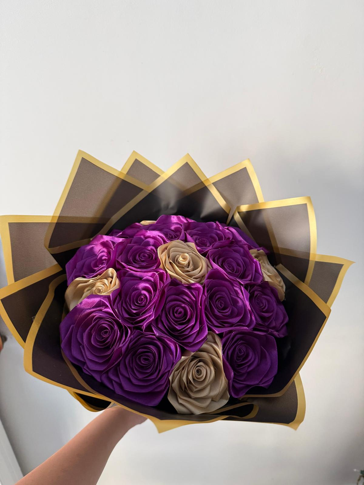 Bouquet Violet & Or