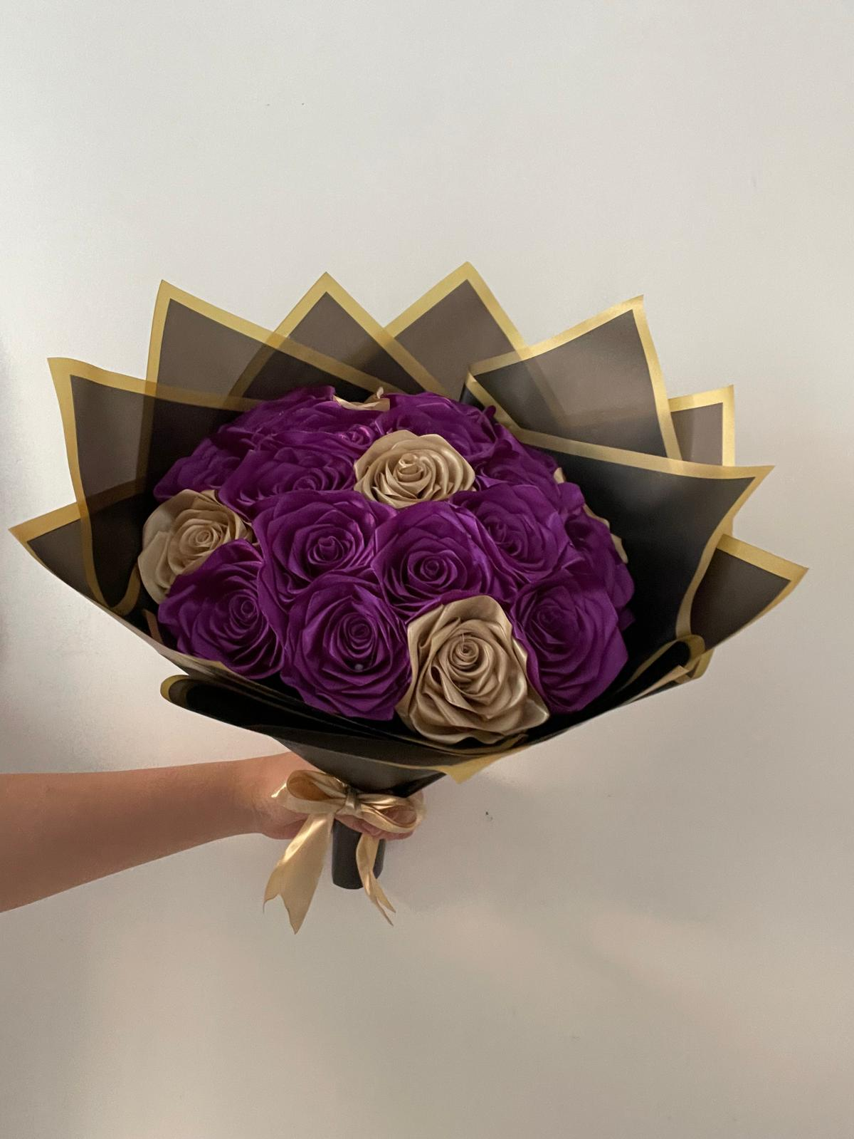 Bouquet Violet & Or