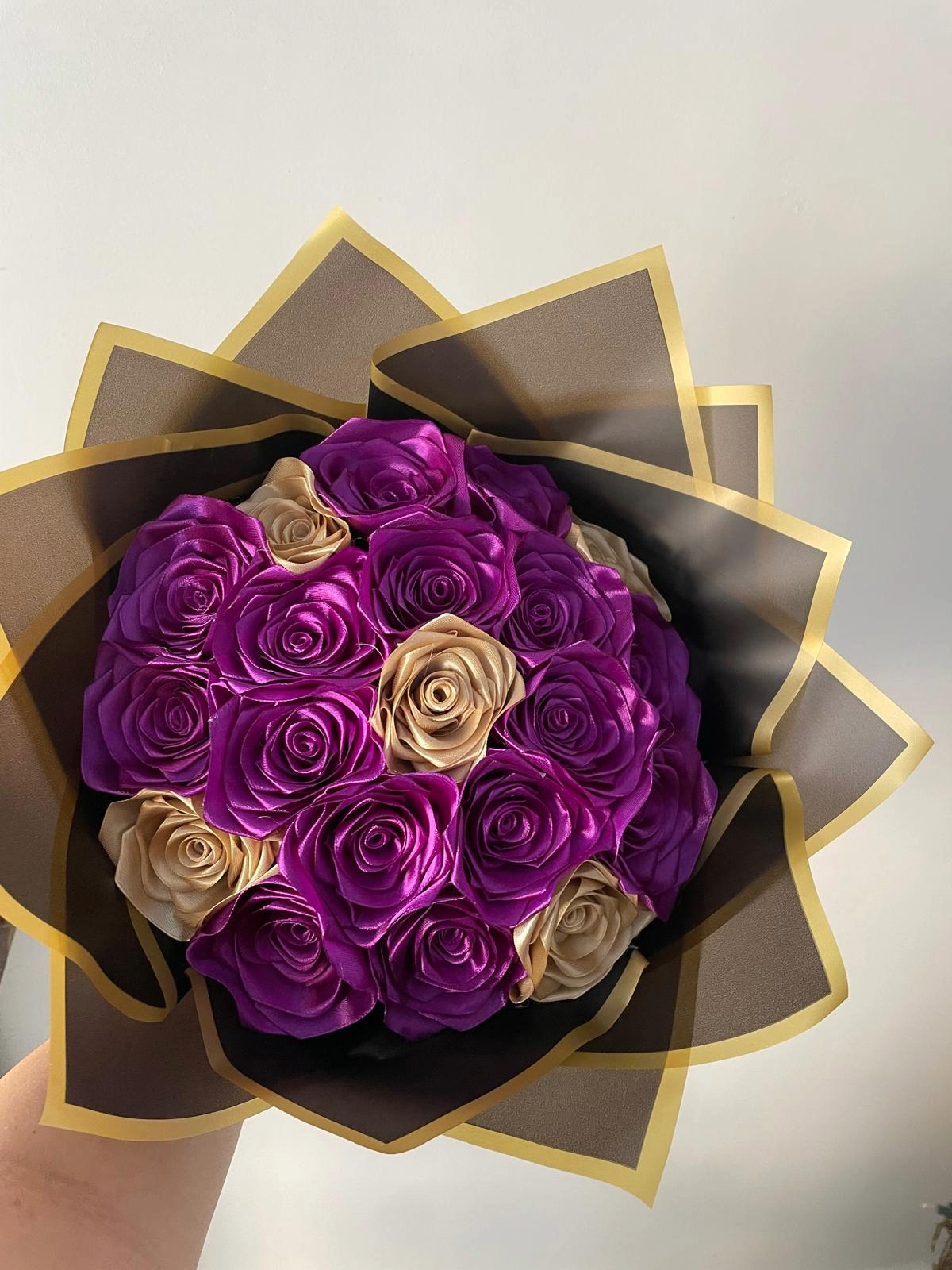 Bouquet Violet & Or