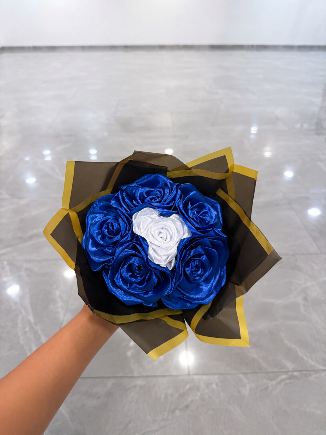 Petit bouquet bleu