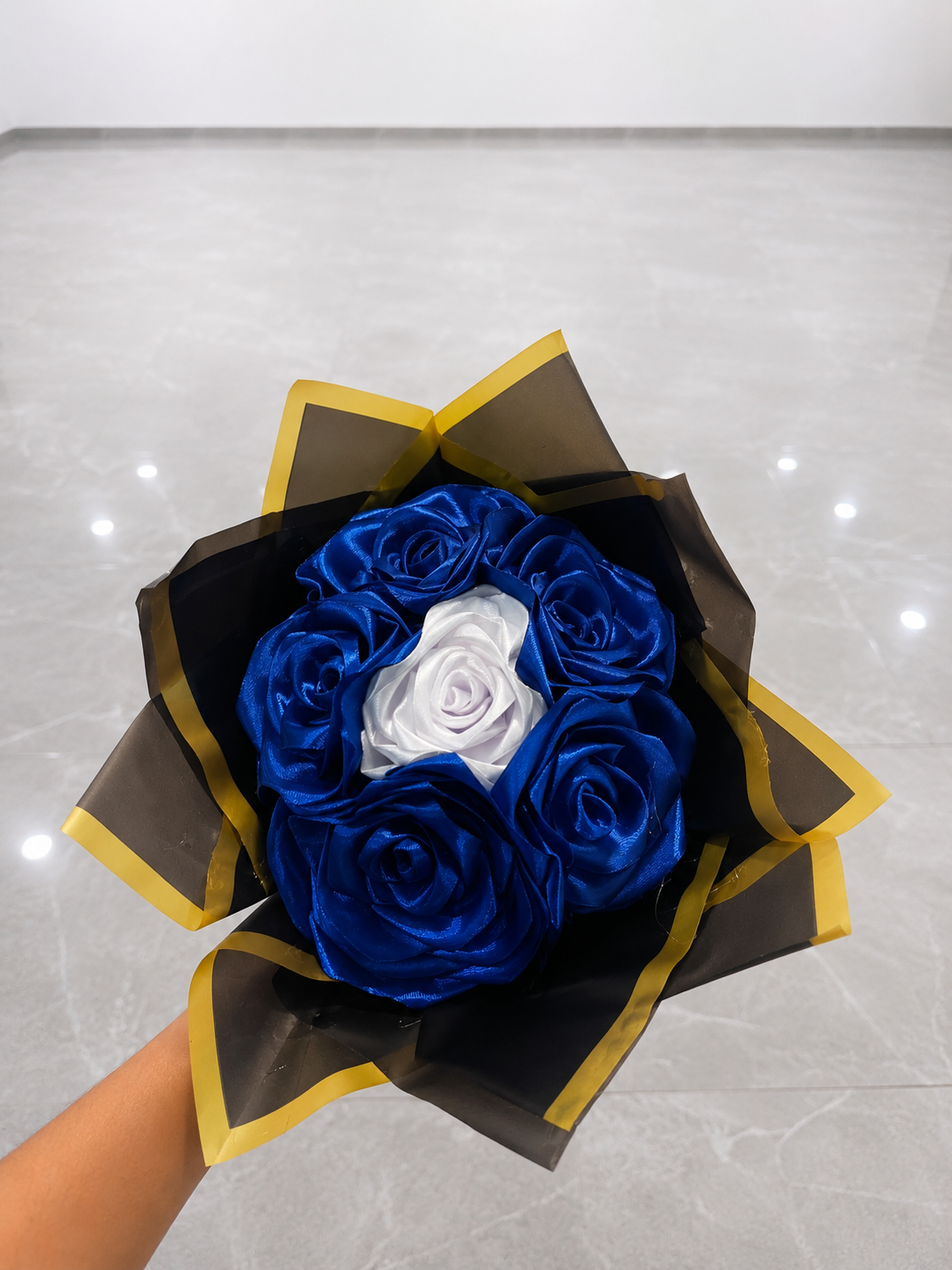 Petit bouquet bleu